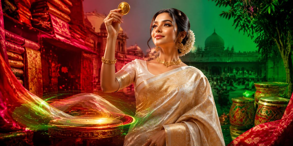 রাজশাহীতে মোবাইলে betcom টস প্রেডিকশন বেটিং শাড়িতে মডেল